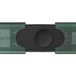 Kingston Datatraveler 128GB USB 2.0 Stick με σύνδεση USB-A & USB-C Πράσινο
