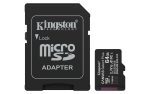 Kingston Canvas Select Plus microSDHC 64GB Class 10 U1 V10 A1 UHS-I με αντάπτορα