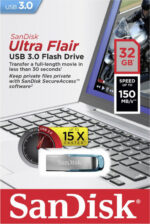 Sandisk Ultra Flair 32GB USB 3.0 Μαύρο - Image 6