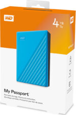Western Digital My Passport (2019) USB 3.2 Εξωτερικός HDD 4TB 2.5" Sky Blue - Image 3