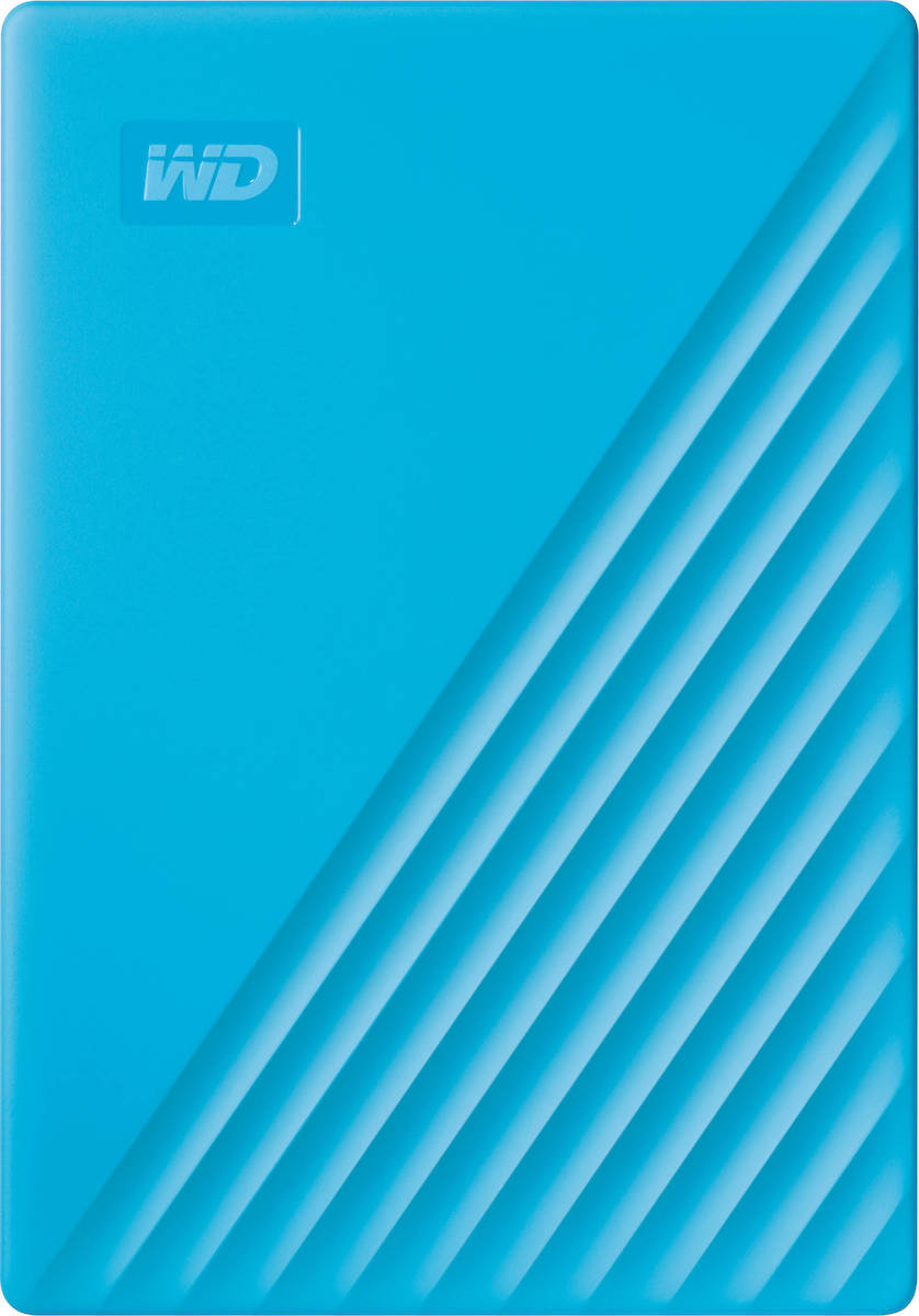 20191128132135_western_digital_my_passport_4tb_sky Western Digital My Passport (2019) USB 3.2 Εξωτερικός HDD 4TB 2.5" Sky Blue - Image 1