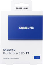 Samsung Portable SSD T7 USB 3.2 / USB-C 2TB 2.5" Indigo Blue - Image 8