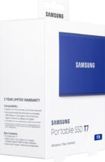 Samsung Portable SSD T7 USB 3.2 / USB-C 2TB 2.5" Indigo Blue - Image 10