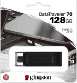Kingston DataTraveler 70 128GB USB 3.2 Stick με σύνδεση USB-C Μαύρο - Image 4