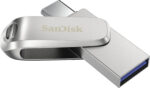 Sandisk Ultra Dual Drive Luxe 32GB USB 3.1 USB-A & USB-C Ασημί - Image 2