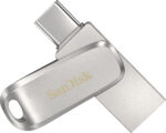 Sandisk Ultra Dual Drive Luxe 512GB USB 3.1 USB-C Ασημί