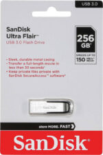 Sandisk Ultra Flair 256GB USB 3.0 Μαύρο - Image 3