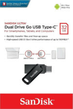 Sandisk Ultra Dual Drive Go 32GB USB 3.1 USB-A & USB-C Μαύρο - Image 6