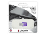 Kingston DataTraveler MicroDuo 3C 128GB USB 3.1 Stick με σύνδεση USB-A & USB-C Μωβ - Image 2