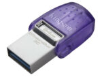 Kingston DataTraveler MicroDuo 3C 64GB USB 3.1 Stick με σύνδεση USB-A & USB-C Μωβ - Image 2
