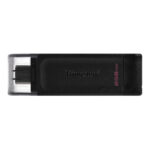 Kingston DataTraveler 70 256GB USB 3.2 Stick με σύνδεση USB-C Μαύρο - Image 2