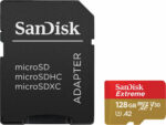 Sandisk Extreme microSDXC 128GB Class 10 U3 V30 A2 UHS-I με αντάπτορα - Image 2