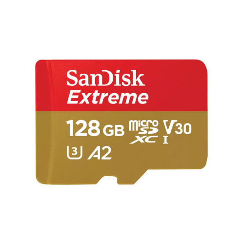 20240508142441_sandisk_extreme_microsdxc_128gb_class_10_u3_v30_a2_uhs_i_me_antaptora_sdsqxaa_128g_gn6ma Sandisk Extreme microSDXC 128GB Class 10 U3 V30 A2 UHS-I με αντάπτορα - Image 1