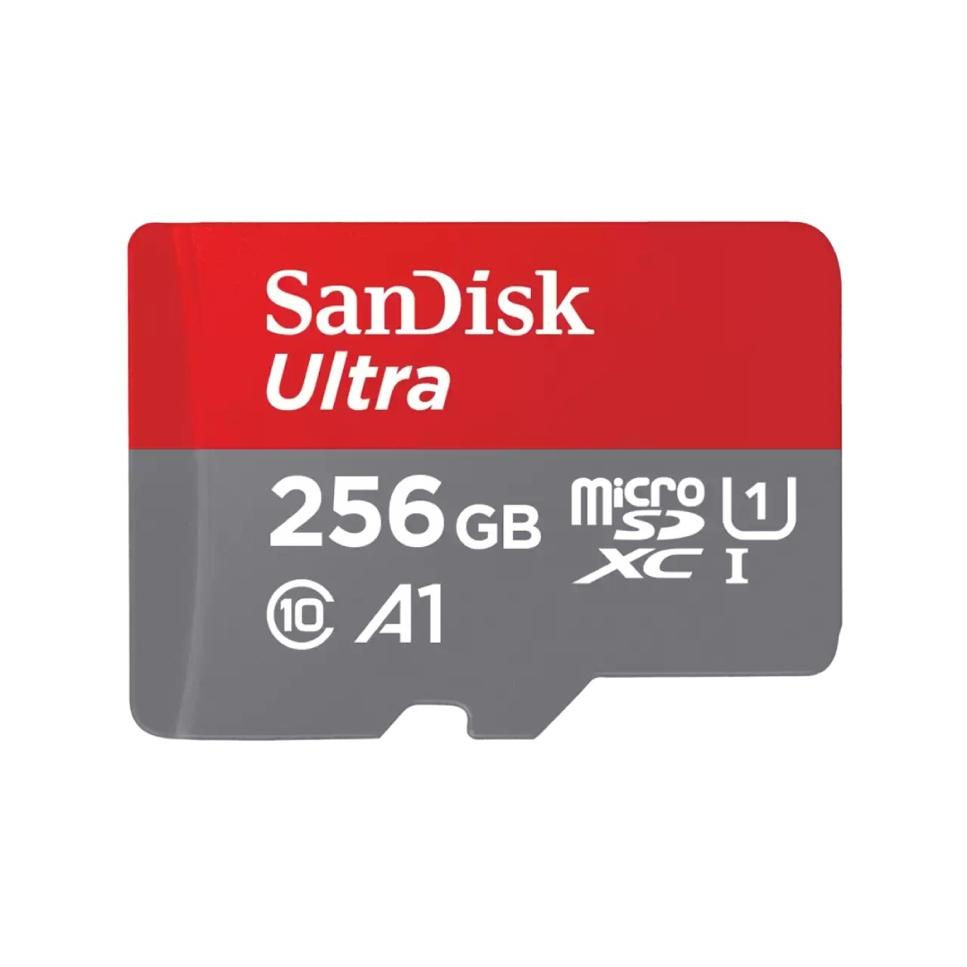 Sandisk Ultra microSDXC 256GB Class 10 U1 A1 UHS-I - Image 1
