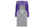 Kingston DataTraveler MicroDuo 3C 64GB USB 3.1 Stick με σύνδεση USB-A & USB-C Μωβ - Image 6