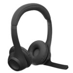 Logitech Zone Ασύρματα Bluetooth On Ear Ακουστικά με 20 ώρες Λειτουργίας Μαύρα - Image 2