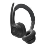 Logitech Zone Ασύρματα Bluetooth On Ear Ακουστικά με 20 ώρες Λειτουργίας Μαύρα - Image 5