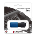 Kingston Datatraveler Exodia M 64GB USB 3.2 Μαύρο - Image 4