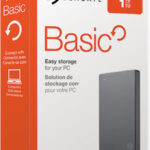 Seagate Basic USB 3.0 / USB 2.0 HDD 1.0TB 2.5"