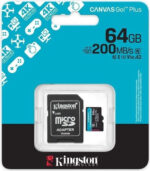 Kingston microSDXC 64GB Class 10 U3 V30 A2 UHS-I - Image 3