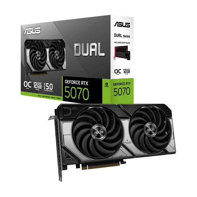 Asus GeForce RTX 5070 12GB Dual OC Edition - Image 1