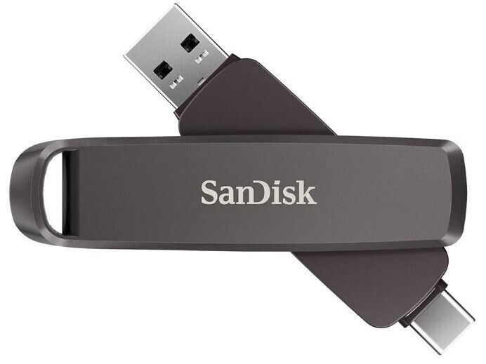 Sandisk Extreme Pro Dual 1TB USB 3.2 USB-A & USB-C - Image 1