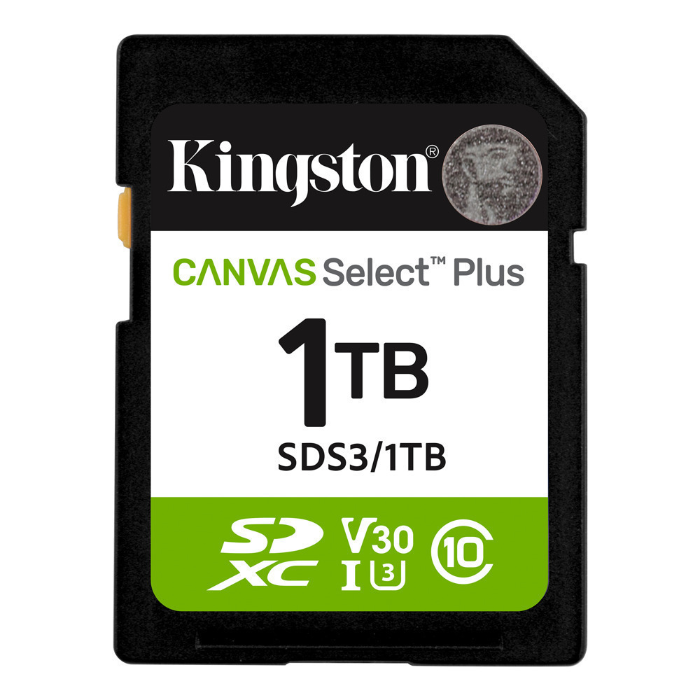 20250718132000_1tb_sd_memory_card_kingston_canvas_select_plus_class_10_uhs_i_read_speed_up_to_150mb_s 1tb Sd Memory Card Kingston Canvas Select Plus Class 10 Uhs-i Read Speed Up To 150mb/s - Image 1