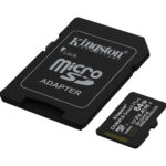 Kingston Canvas Select Plus microSDHC 64GB Class 10 U1 V10 A1 UHS-I με αντάπτορα