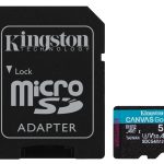 Kingston Canvas Go Plus SDXC 512GB Class 10 U3 V30 A2 UHS-I με αντάπτορα