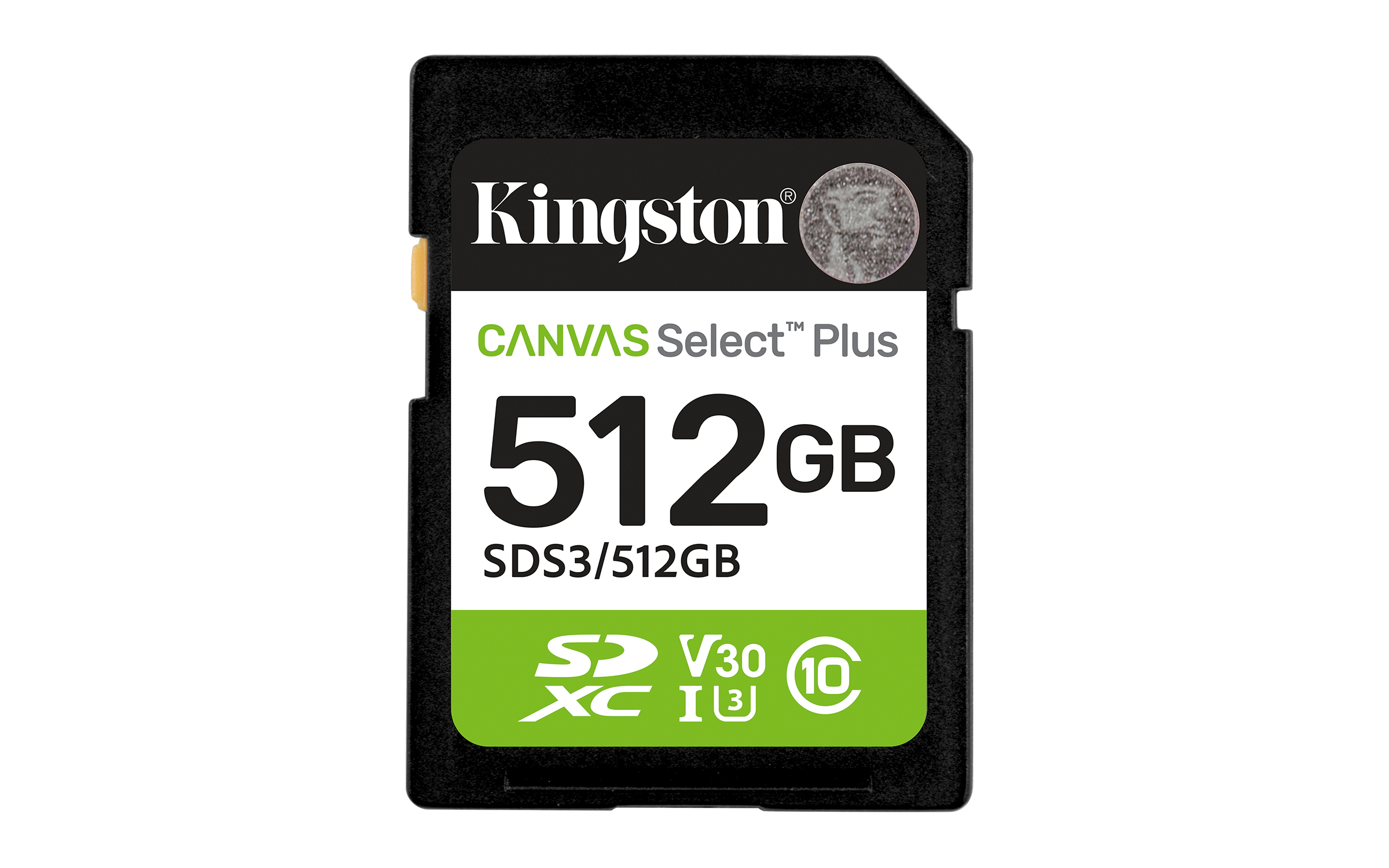 431f7e1abccea037b0410edbef4dea5446f0d8cc 512gb Sd Memory Card Kingston Canvas Select Plus Class 10 Uhs-i Read Speed Up To 150mb/s - Image 1
