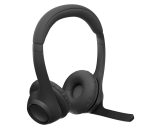 Logitech Zone Ασύρματα Bluetooth On Ear Ακουστικά με 20 ώρες Λειτουργίας Μαύρα - Image 2