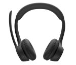 Logitech Zone Ασύρματα Bluetooth On Ear Ακουστικά με 20 ώρες Λειτουργίας Μαύρα - Image 4