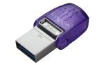 Kingston DataTraveler MicroDuo 3C 64GB USB 3.1 Stick με σύνδεση USB-A & USB-C Μωβ