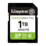 1tb Sd Memory Card Kingston Canvas Select Plus Class 10 Uhs-i Read Speed Up To 150mb/s