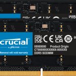 Crucial DDR5 64GB RAM με 2x32GB Modules και Ταχύτητα 4800 για Laptop CT2K32G48C40S5