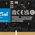Crucial 16GB DDR5 (CT16G56C46S5)