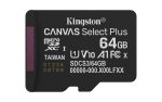 Kingston Canvas Select Plus microSDHC 64GB Class 10 U1 V10 A1 UHS-I με αντάπτορα - Image 3