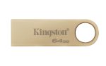 Kingston Datatraveler Se9 G3 64GB USB 3.2 Χρυσό