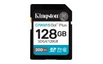 Kingston Canvas Go! SDXC 128GB Class 10 U3 V30 UHS-I