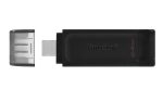 Kingston DataTraveler 70 64GB USB 3.2 Stick με σύνδεση USB-C Μαύρο - Image 3
