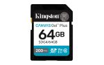 Kingston Canvas Go Plus SDXC 64GB Class 10 U3 V30 UHS-I