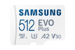 Samsung Evo Plus microSDXC 512GB Class 10 U3 V30 UHS-I