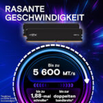 Crucial Pro DDR5 96GB RAM με 2x48GB Modules και Ταχύτητα 5600 για Desktop CP2K48G56C46U5 - Image 4