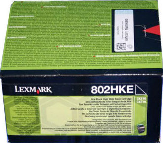 16100360-orig.jpg Lexmark Toner 80C2HKE / 802HK XXL Black - Image 1