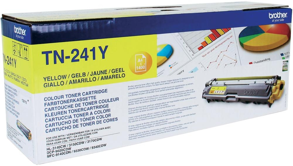 200-xl.jpg Brother Toner TN241Y / TN-241Y Yellow - Image 1