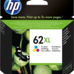 HP Ink C2P07AE / 62XL XL C,M,Y