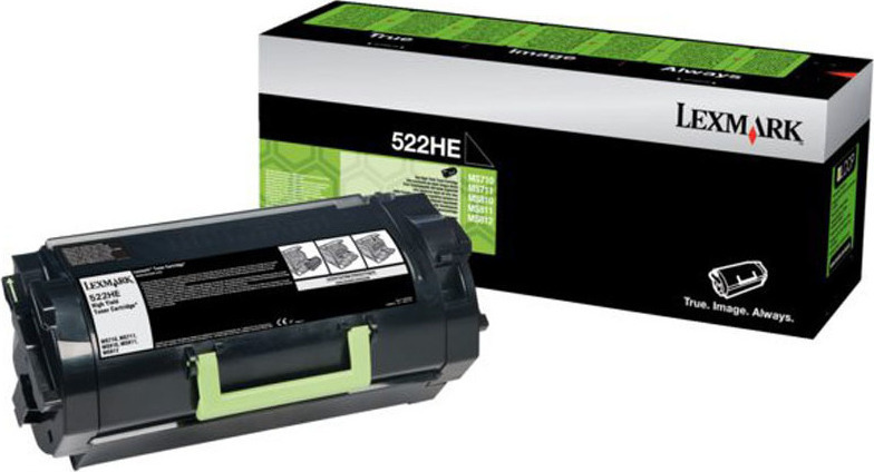 20161130135545_lexmark_522he_black_toner_high_yield_52d2h0e.jpeg Lexmark Toner 52D2H0E / 522H XL Black - Image 1