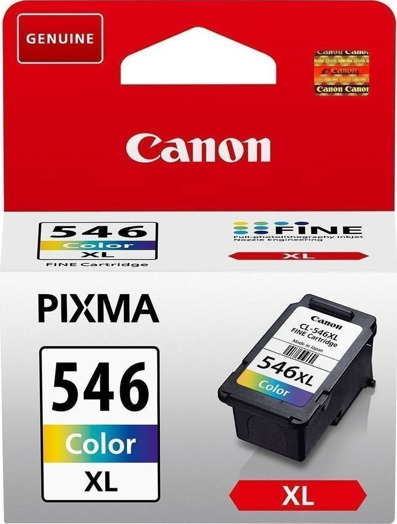 20171013162004_canon_cl_546xl_color_high_yield_8288b001.jpeg Canon Ink 8288B001 / CL-546XL XL C,M,Y - Image 1