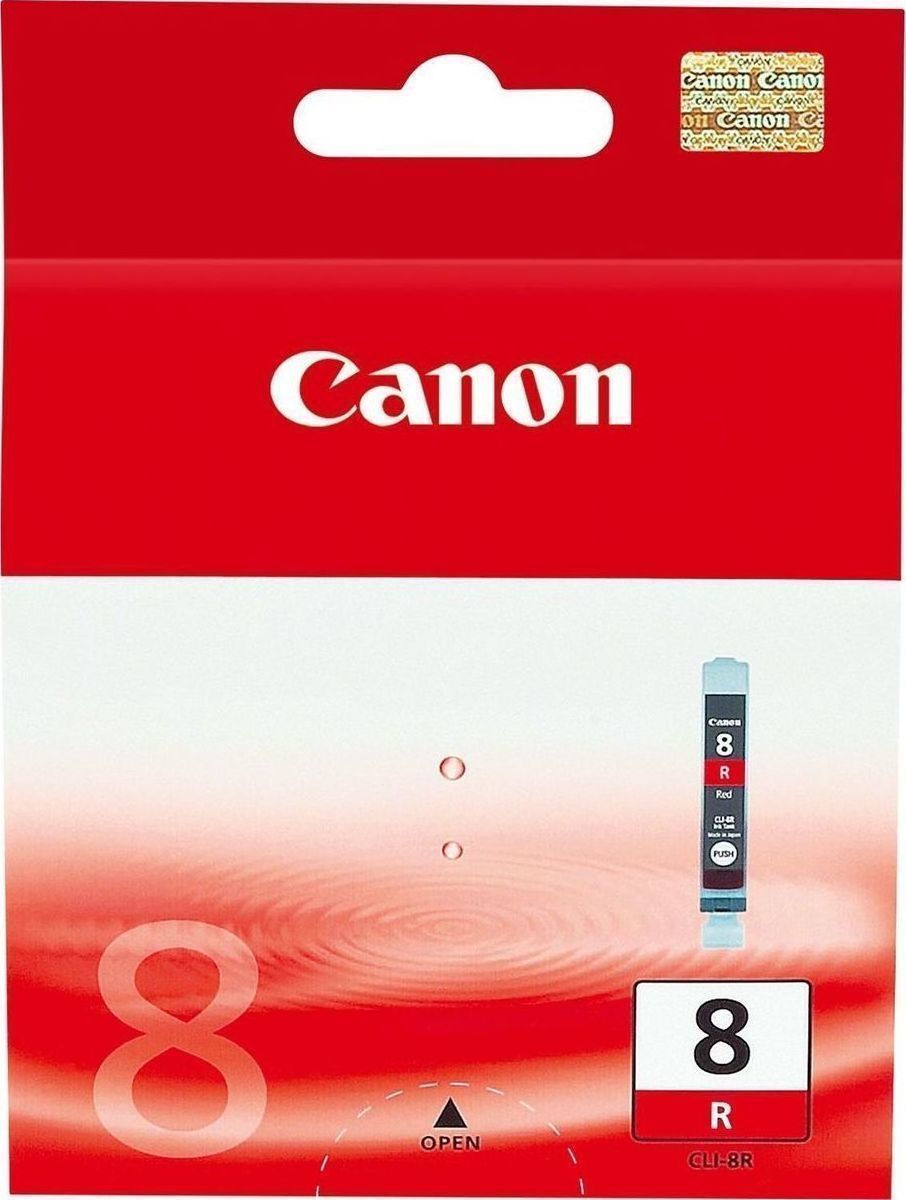 20171127171020_canon_cli_8r_red_0626b001.jpeg Canon Ink 0626B001 / CLI-8R Red - Image 1