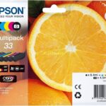 Epson Ink C13T33374011 / 33 Multipack BK,PBK,C,M,Y